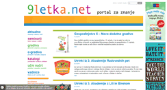 Desktop Screenshot of devetletka.net